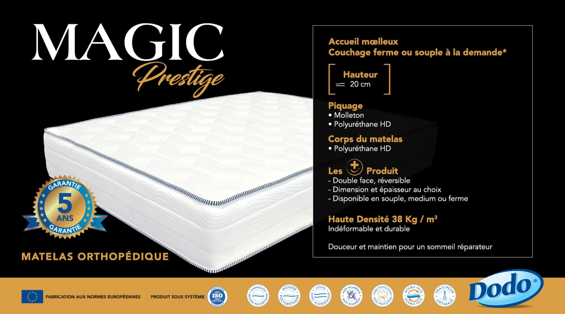 Matelas Magic Prestige