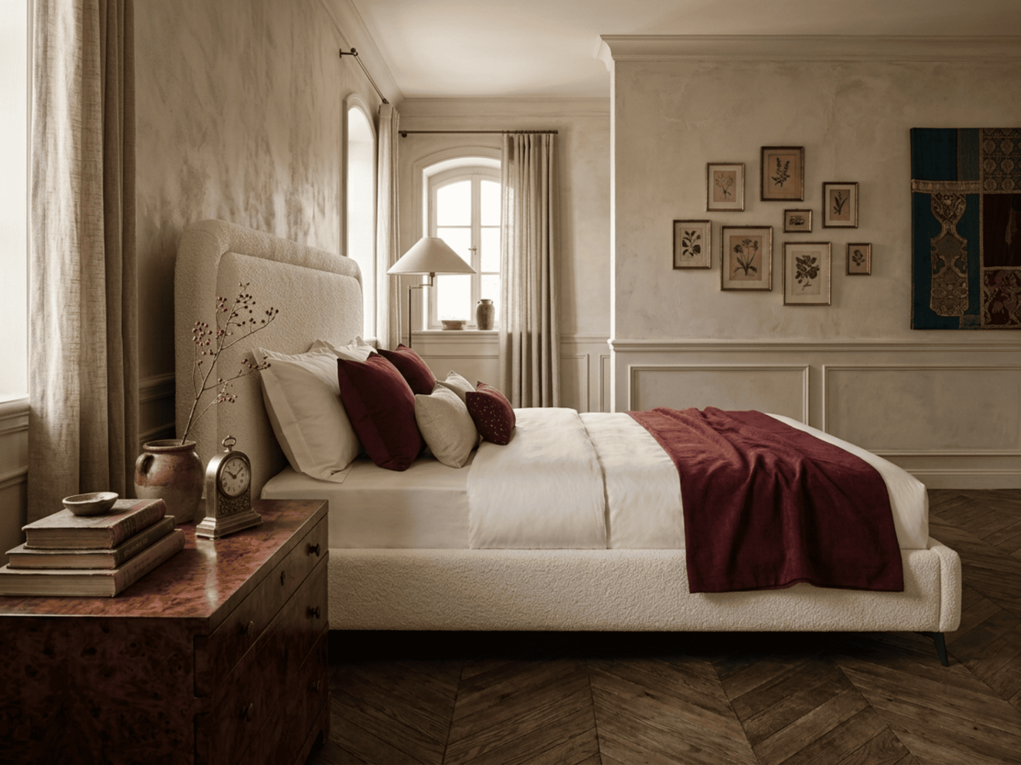 Dans la chambre