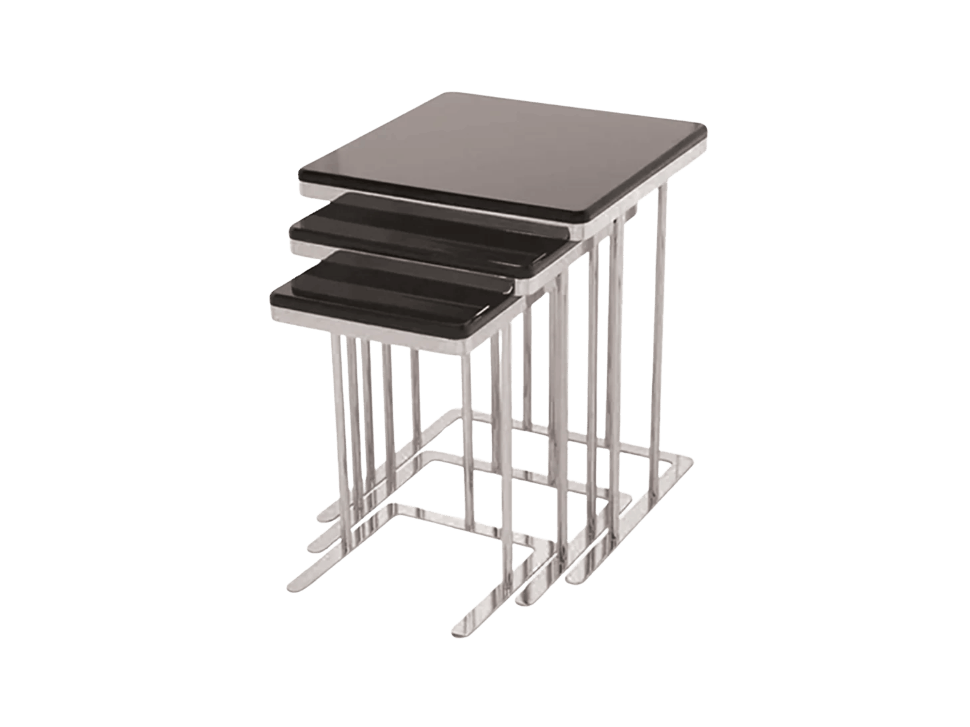 Set de 3 tables d'appoint