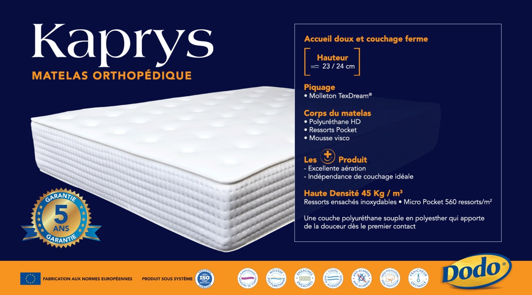 Matelas Kaprys