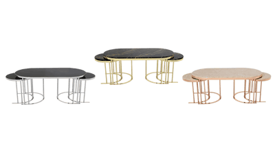 Table d'appoint 2+1
