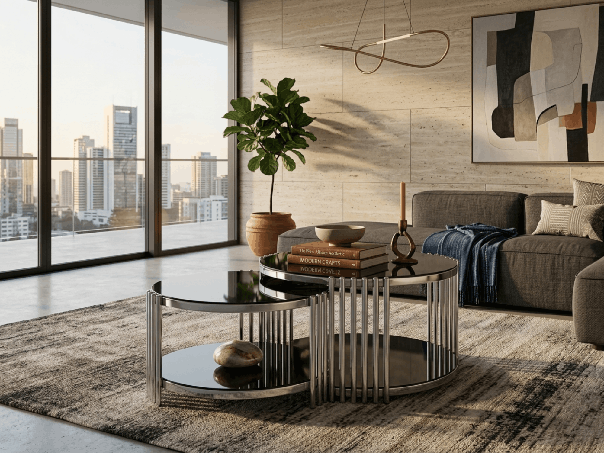 Duo de tables basses