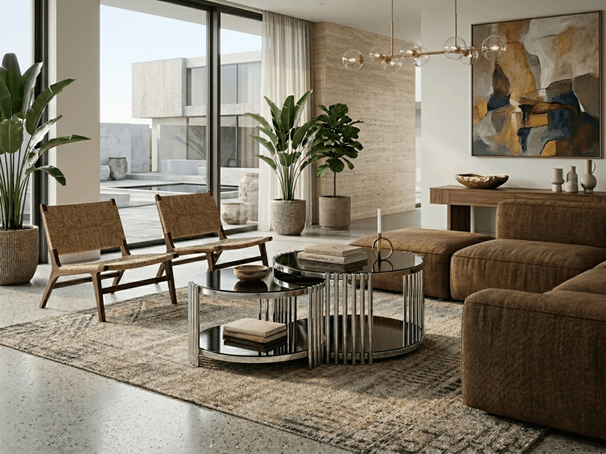 Duo de tables basses