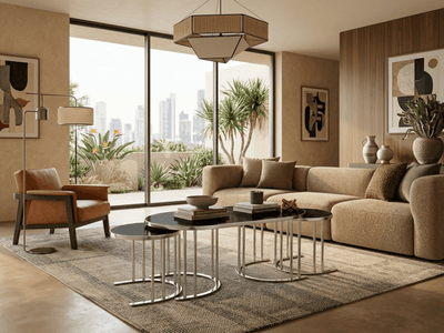 Table d'appoint 2+1