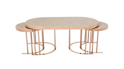 Table d'appoint 2+1